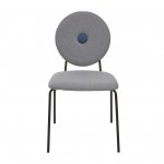 Baroque chair light grey
