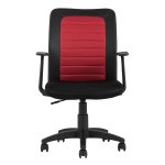 TopChairs Blocks Office Chair, Red