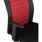 TopChairs Blocks Office Chair, Red