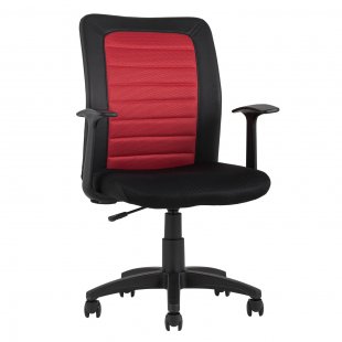 TopChairs Blocks Office Chair, Red