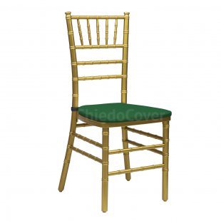 Cushion 01 for Chiavari chair, 2cm, green