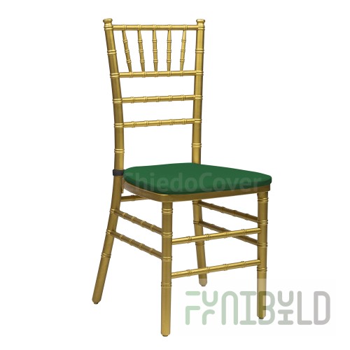 Cushion 01 for Chiavari chair, 2cm, green