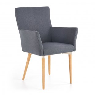 Chair Halmar K274, dark grey