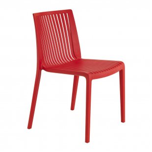 Chair plastic Cool, red