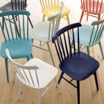 Tucker chair, beige wood
