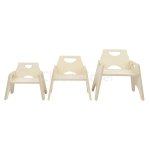 Children's chair Kinder L, wooden