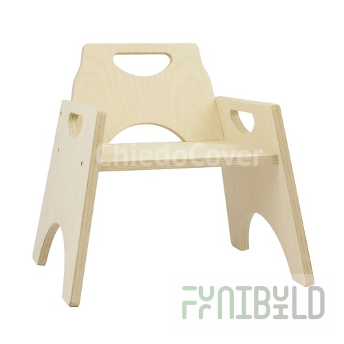 Children's chair Kinder L, wooden