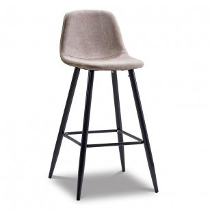 Bar stool Ankara beige/black