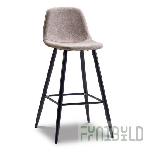Bar stool Ankara beige/black
