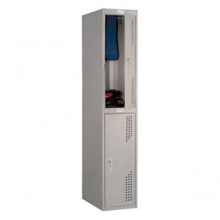 Metal wardrobe Nobilis 2 sections
