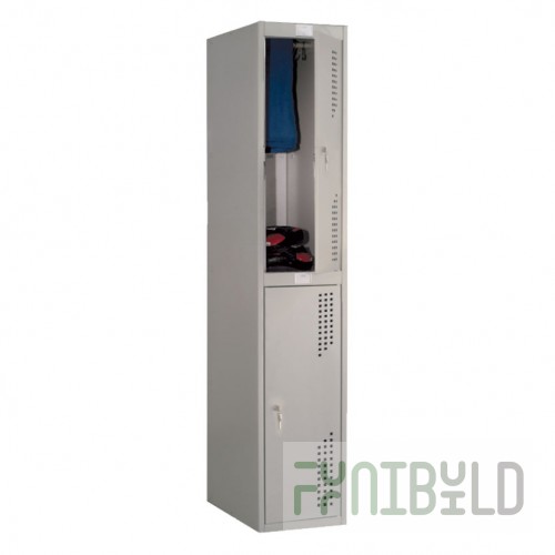 Metal wardrobe Nobilis 2 sections