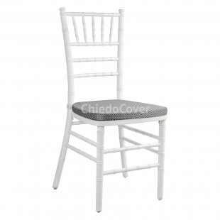 Cushion 3 cm for chair Chiavari jacquard rhombus