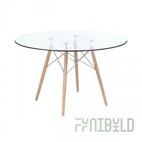 DSW Glass Eames Table