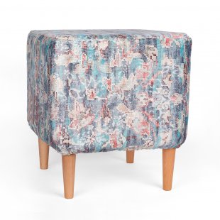 Pouf Azimuth Fancy beech