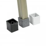 Chair Hit 25mm - black, blue rhombus, with external plugs Chair Hit 25mm - black, blue rhombus, with external plugs
