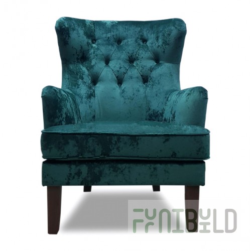 Alba chair, emerald
