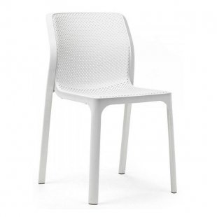 Plastic chair Bit, white