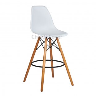EAMES bar stool white