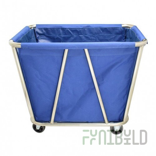 Stainless steel laundry cart, TP 24.2