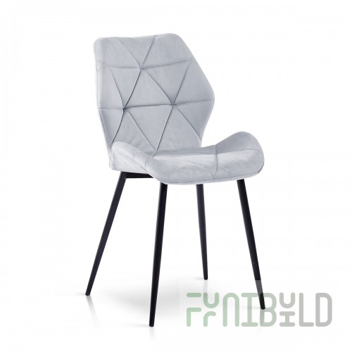 Napoli chair, light grey