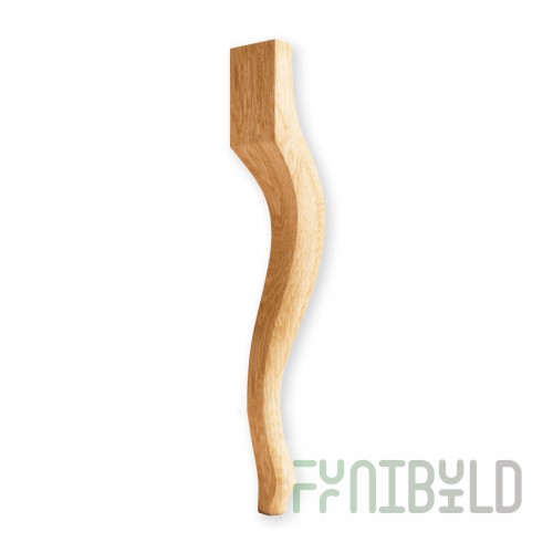 Wooden furniture leg 076