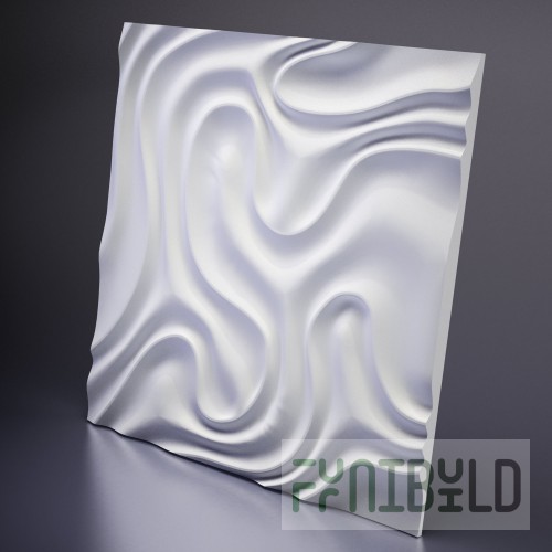 Gypsum 3D panel Foggy