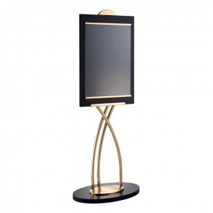 Information stand 7010 gold left