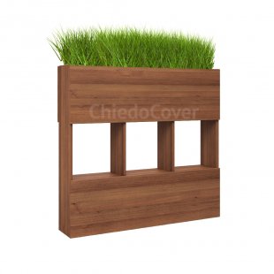 Decorative partition-flowerpot ART with windows