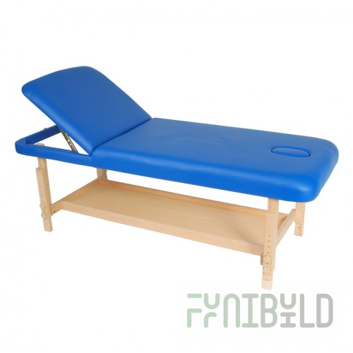 Stationary massage table wooden FIX-1A