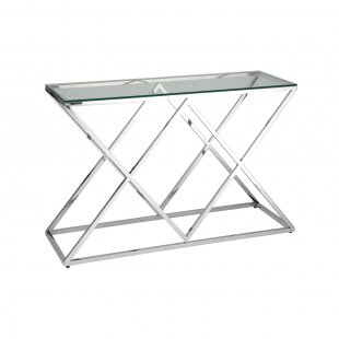 Console table Insignia 120 x 40 silver