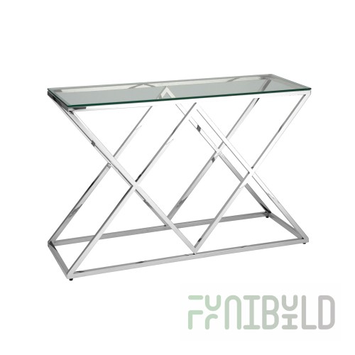 Console table Insignia 120 x 40 silver