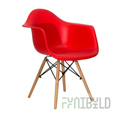 Eames DAW Chair Red