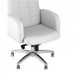 Executive chair Lester microvelour light gray