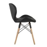 Chair Bon eco-leather, black Chair Bon eco-leather, black