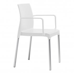 Plastic chair Chloe Mon Amour, linen