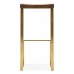 Sling bar stool, gold
