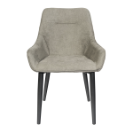Chair Diana, microfiber color steel