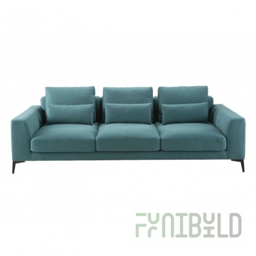 Portland three-seater sofa