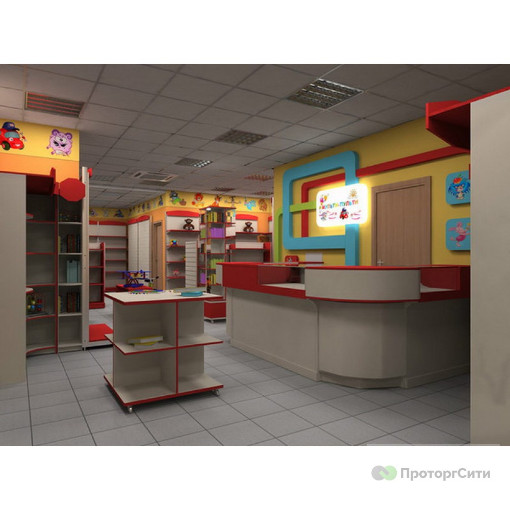 Furniture set "Alan" for a toy store