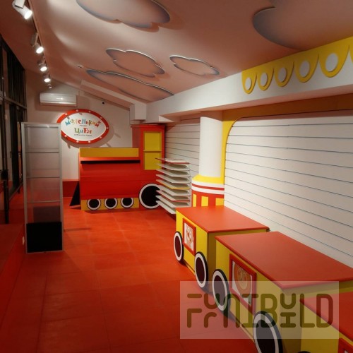 Furniture set "Antoine" for a toy store