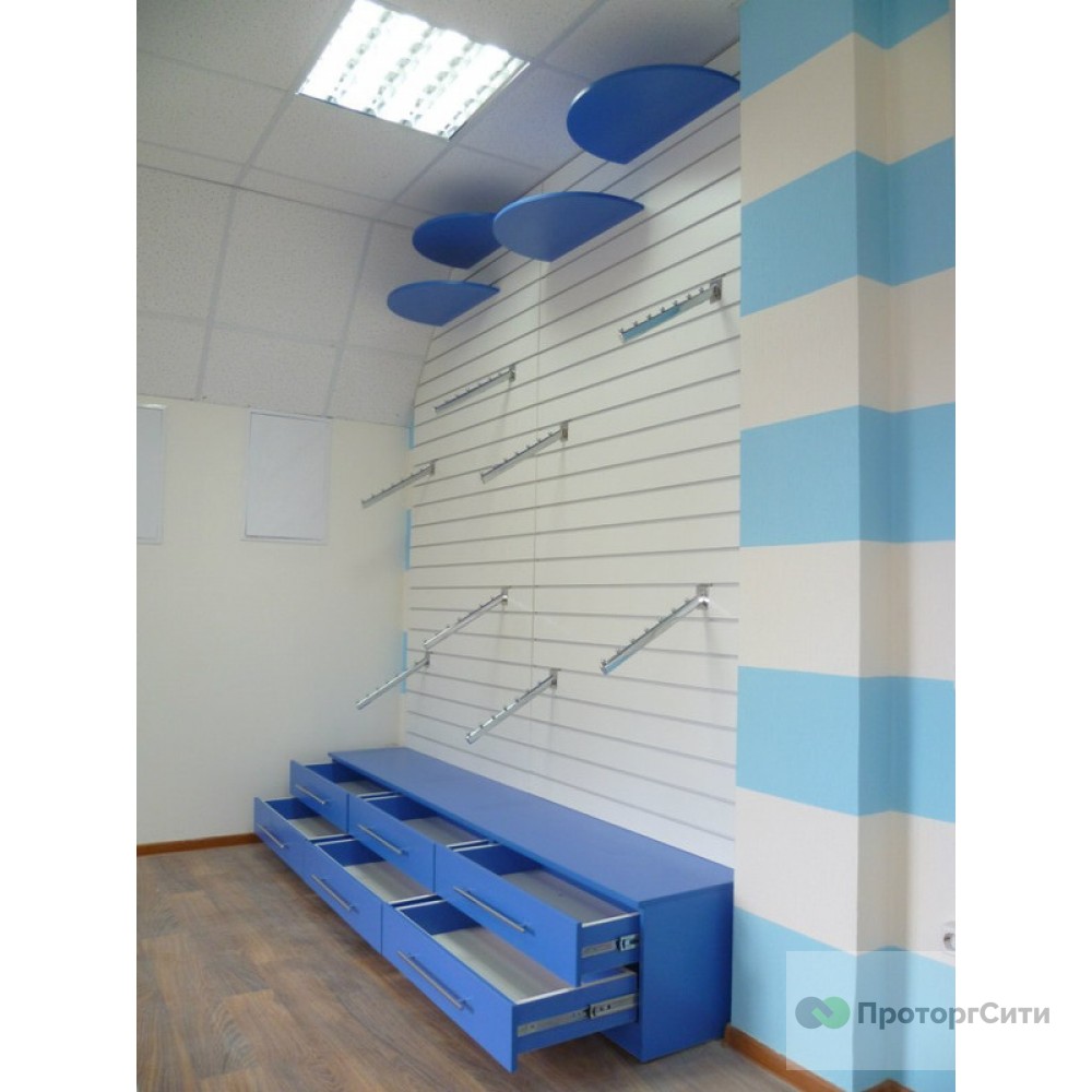 Furniture set "Blon" for children's clothing and footwear store