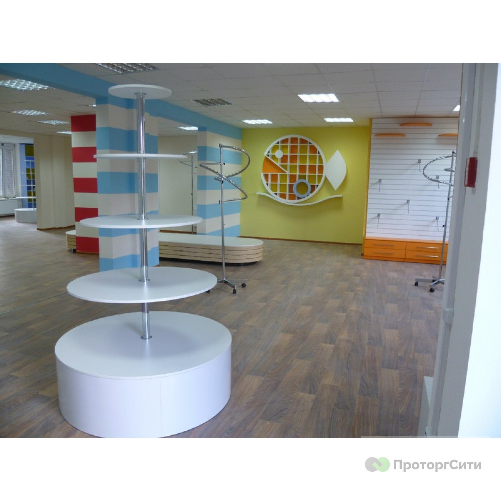 Furniture set "Blon" for children's clothing and footwear store