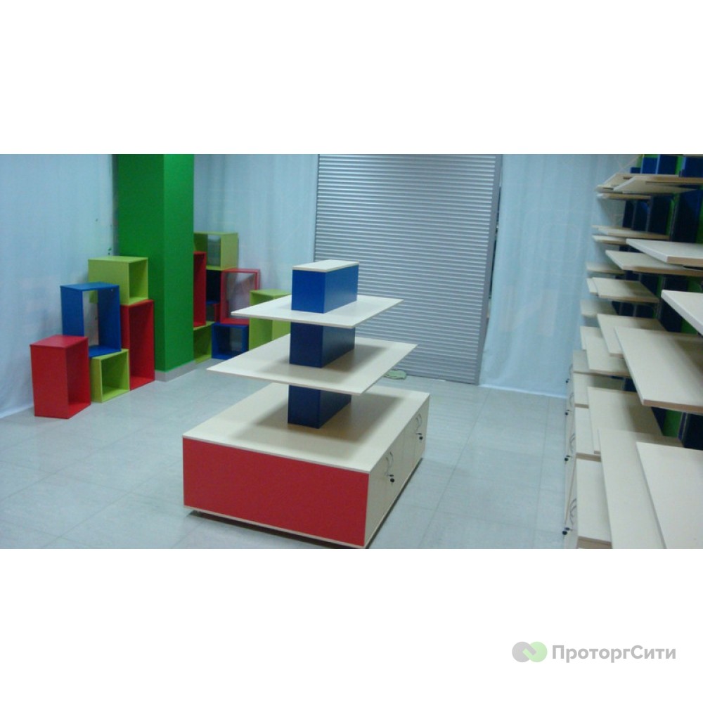 Furniture set "Jinx" for children's clothing and footwear store