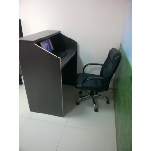 Reception desk meter Wenge