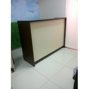 Reception desk (administrator) chocolate-vanilla
