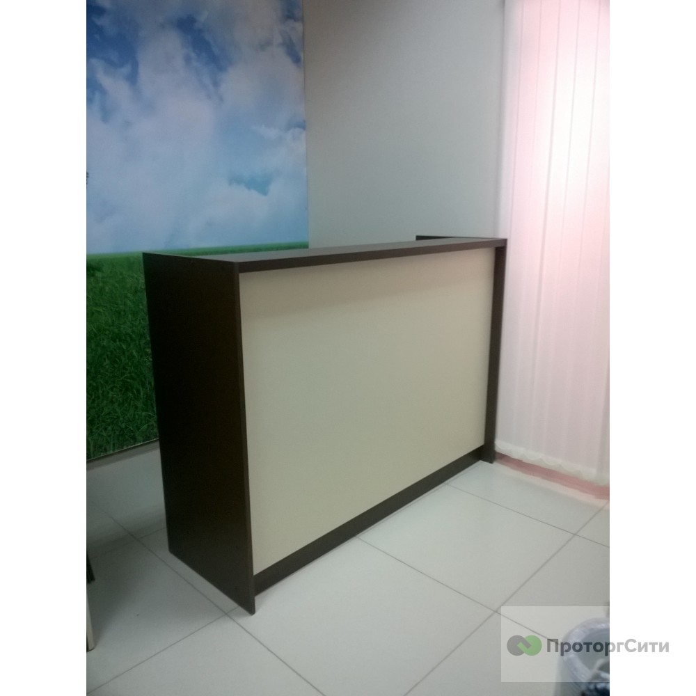 Reception desk (administrator) chocolate-vanilla