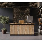 CRAFT Modern Slatted Executive Desk