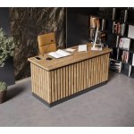 CRAFT Modern Slatted Executive Desk