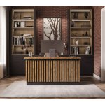 CRAFT Modern Slatted Executive Desk