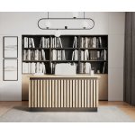 CRAFT Modern Slatted Executive Desk